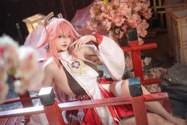 菌烨tako 八重神子 4