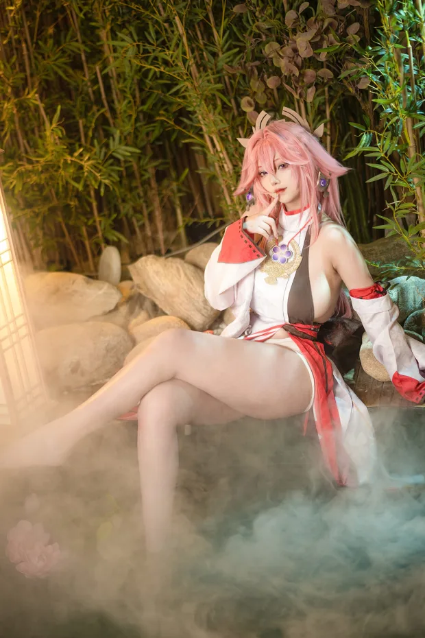 菌烨tako 八重神子 5