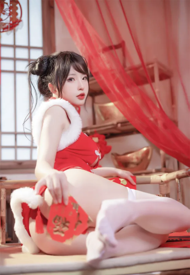 清水由乃 2023新年旗袍 3
