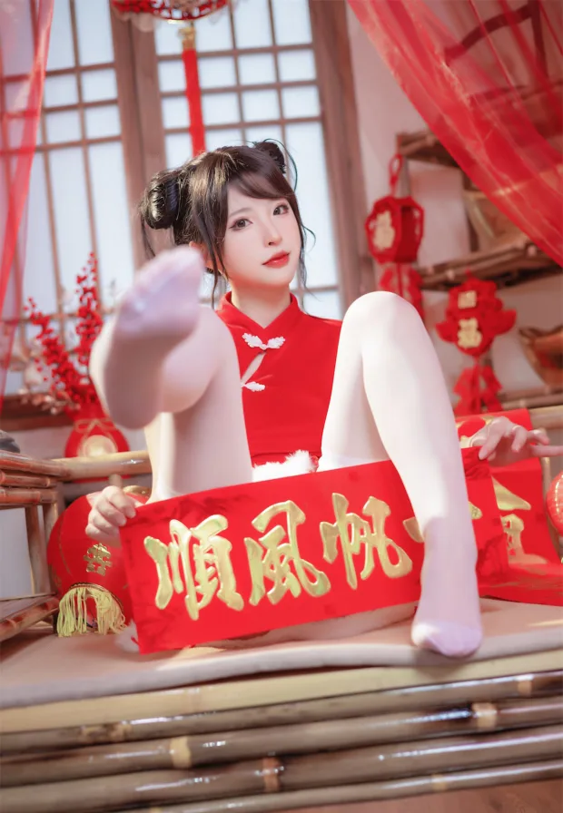 清水由乃 2023新年旗袍 5