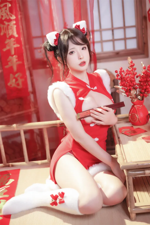 清水由乃 2023新年旗袍 6