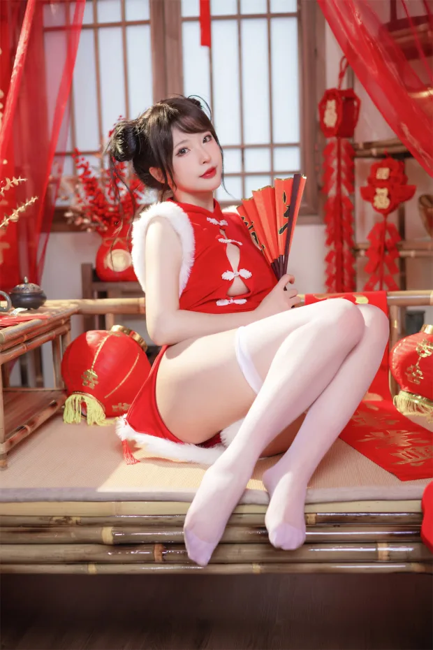 清水由乃 2023新年旗袍 8