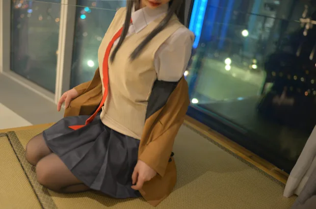 雪琪SAMA 麻衣制服兔女郎 8