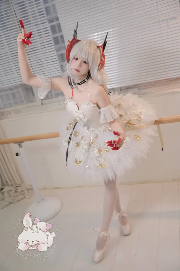咬一口兔娘 明日方舟W天鹅之舞 8