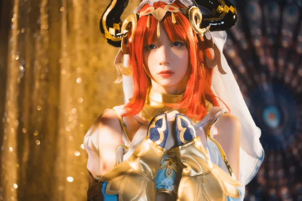 清青琴玖 原神COS 妮露 6