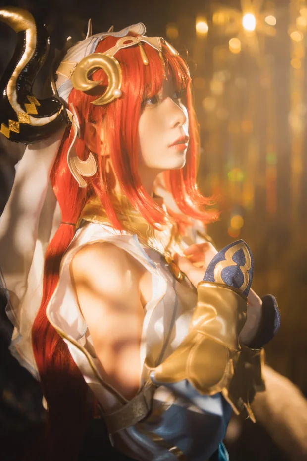 清青琴玖 原神COS 妮露 7