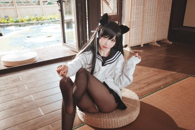 画饼仙儿 爱宕jk 4