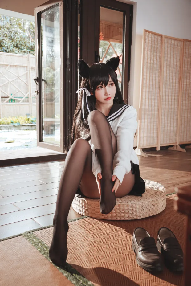 画饼仙儿 爱宕jk 5