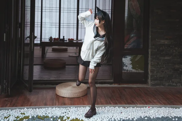 画饼仙儿 爱宕jk 6