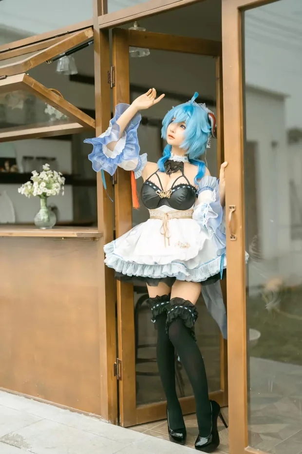 蠢沫沫 甘雨女仆 2