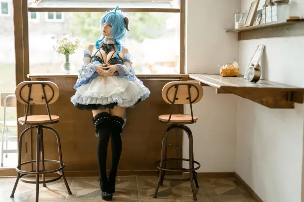 蠢沫沫 甘雨女仆 3