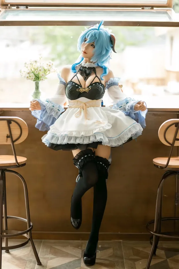 蠢沫沫 甘雨女仆 4