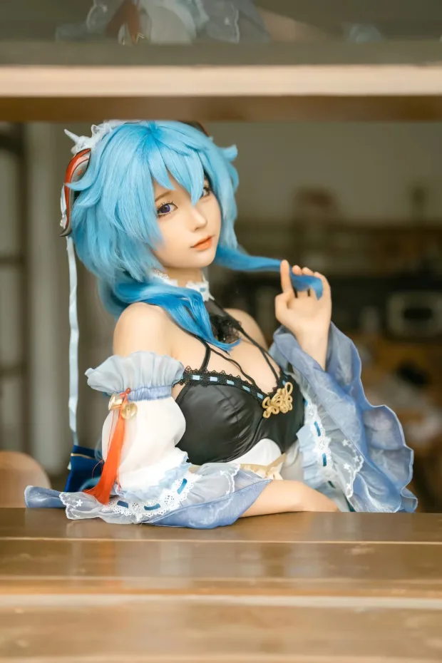 蠢沫沫 甘雨女仆 5