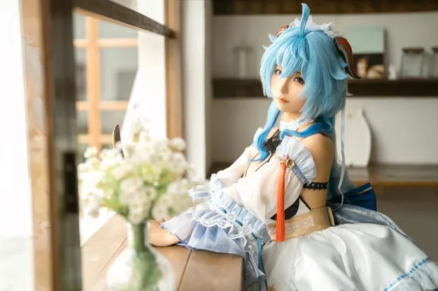 蠢沫沫 甘雨女仆 7