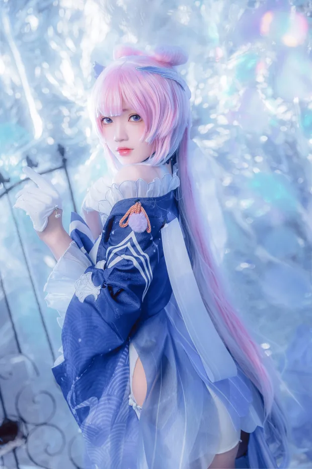 桜桃喵 珊瑚宫心海 5