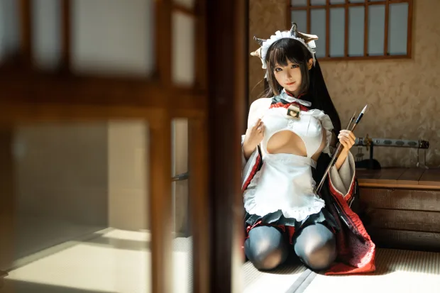 蠢沫沫 牛牛女仆 2