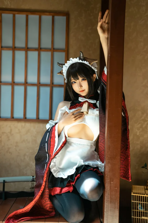 蠢沫沫 牛牛女仆 4