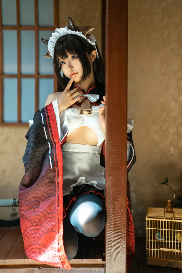 蠢沫沫 牛牛女仆 5