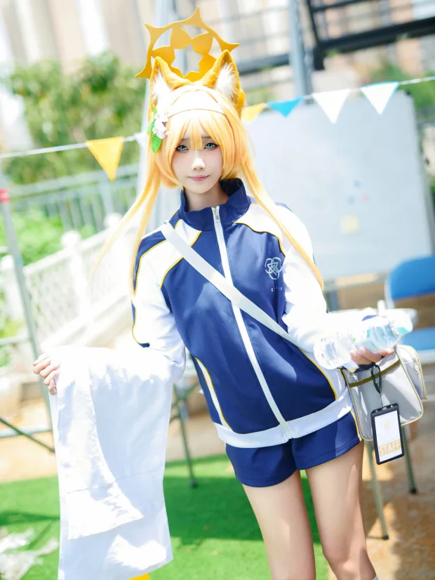晓美嫣 妈妈子《Blue_Archive_伊落マリー（体操服） 3