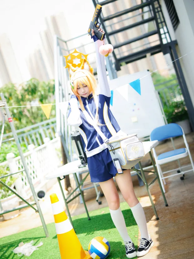 晓美嫣 妈妈子《Blue_Archive_伊落マリー（体操服） 4