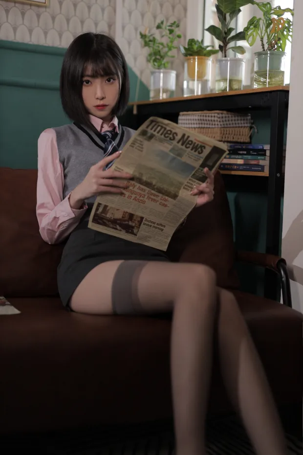 许岚 韩系制服 3