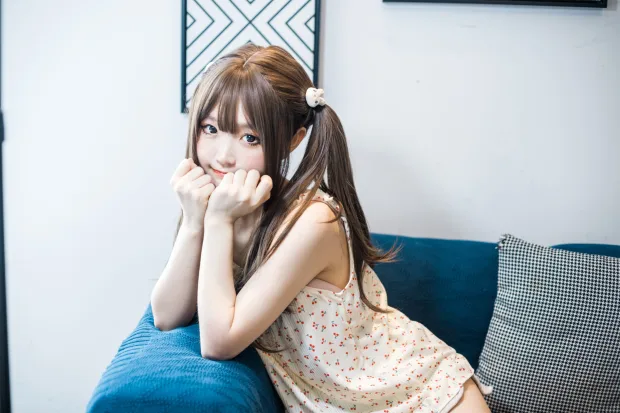 神沢永莉 黄色吊带睡衣兔兔 3