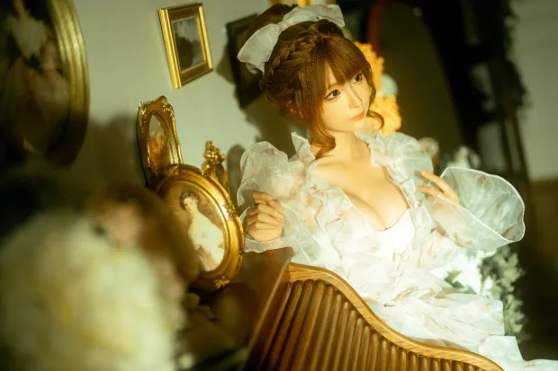 蠢沫沫 欧式女仆 4