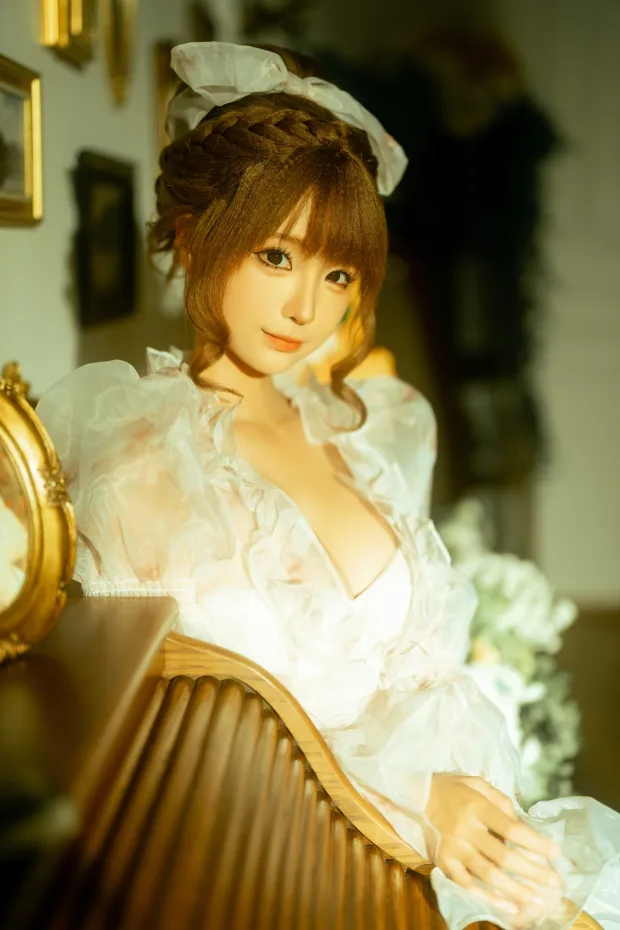 蠢沫沫 欧式女仆 5