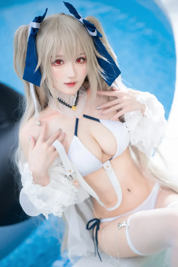 阿包也是兔娘 安克雷奇泳装 5