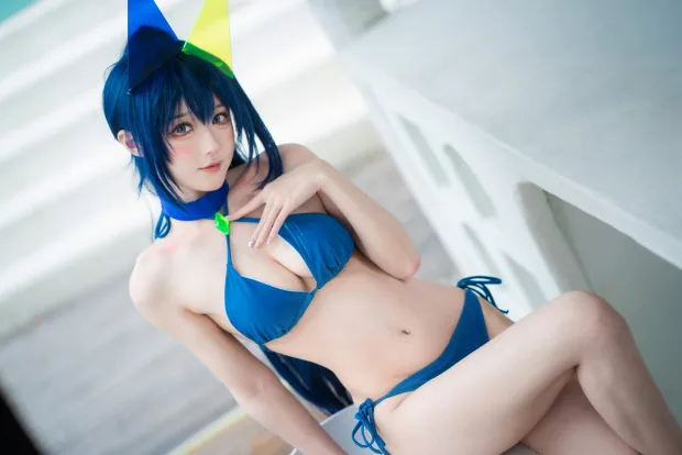 阿包 花园泳装 5