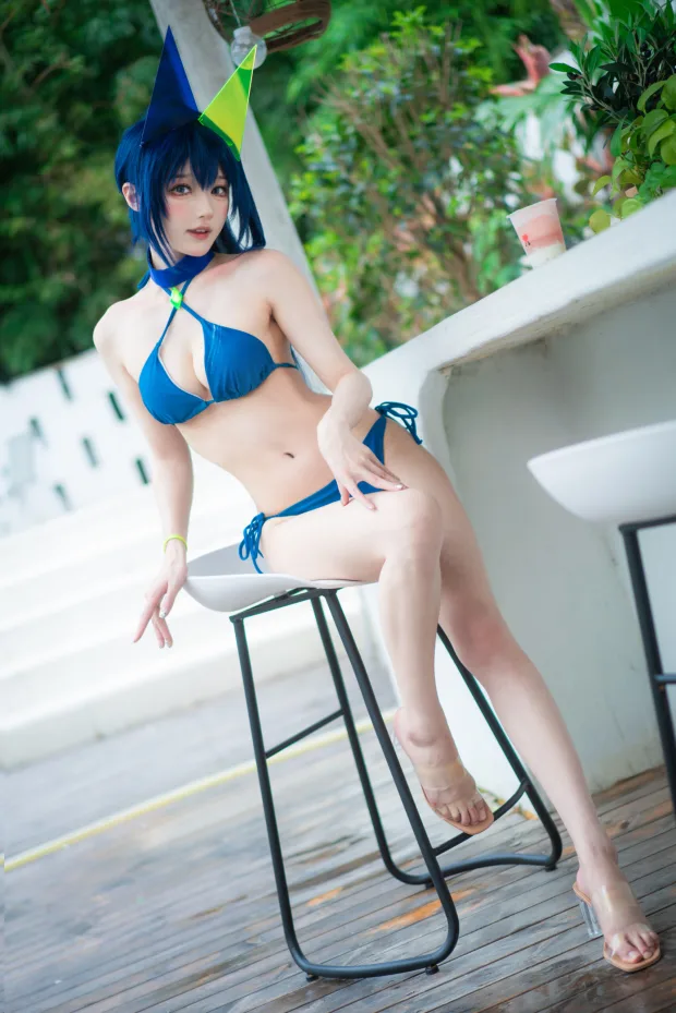 阿包 花园泳装 6
