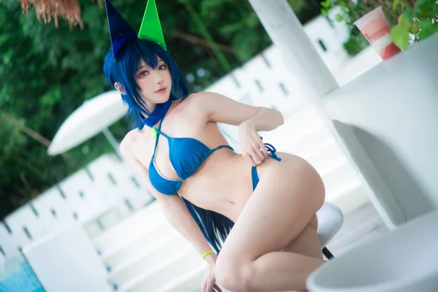 阿包 花园泳装 7