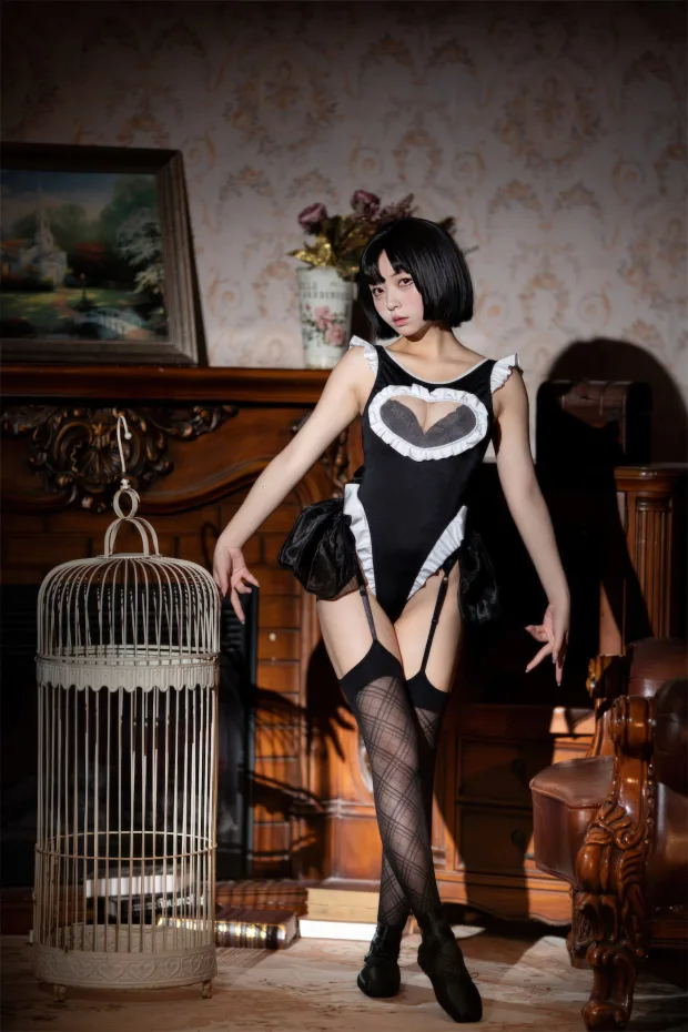 花铃 马戏团芭蕾 吊带袜高叉 3