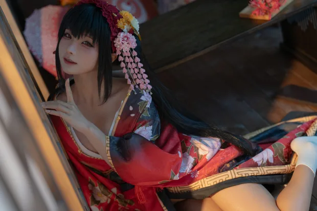 蠢沫沫 狂三和服 4