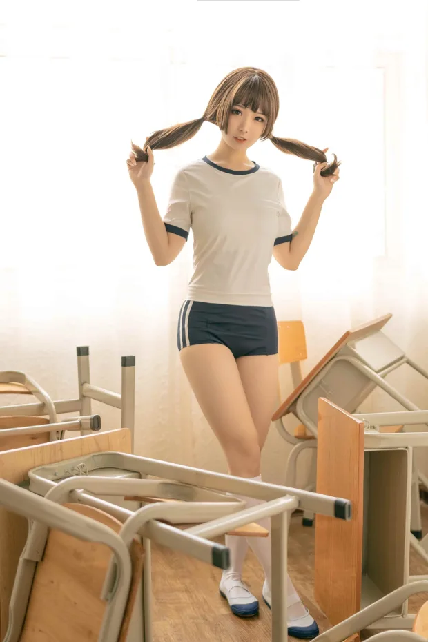 桃良阿宅 体操服 5