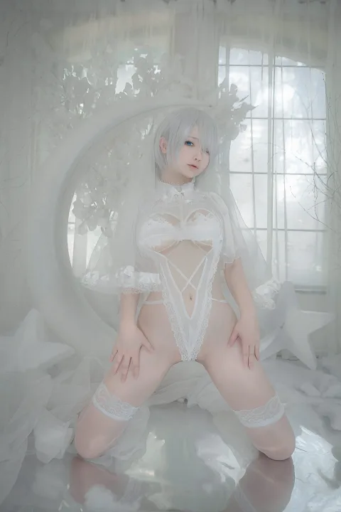 樱梨梨 – 2B白花嫁