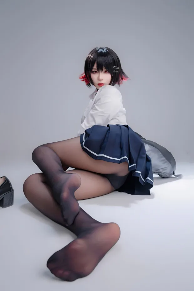 轩萧学姐 – 鲨鱼妹JK 3