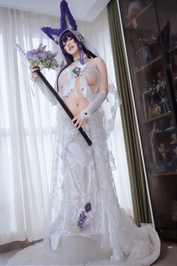 阿半今天很开心 武藏誓约花嫁 – 婚纱 4