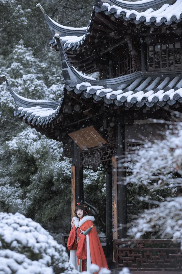 [艺图语]2023.01.31 Vol.2934 临安初雪[36P] 5