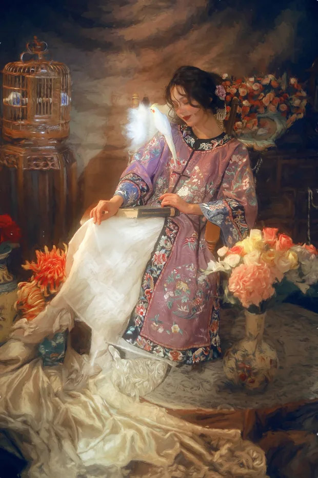 [艺图语]2023.01.02 Vol.2821 – 油画与清汉女[24P] 3