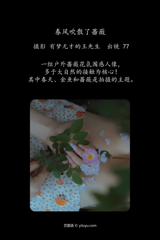 [艺图语]2024.06.28 Vol.3080 – 春风吹散了蔷薇[28P] 2