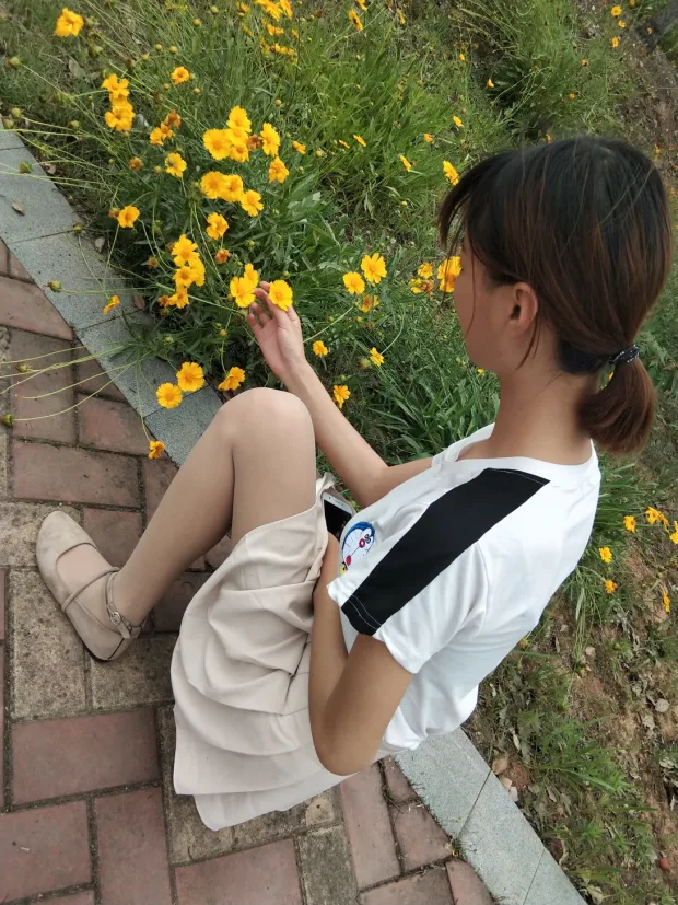 [街拍丝足] NO.016 肉丝绑带平底鞋[24P] 4