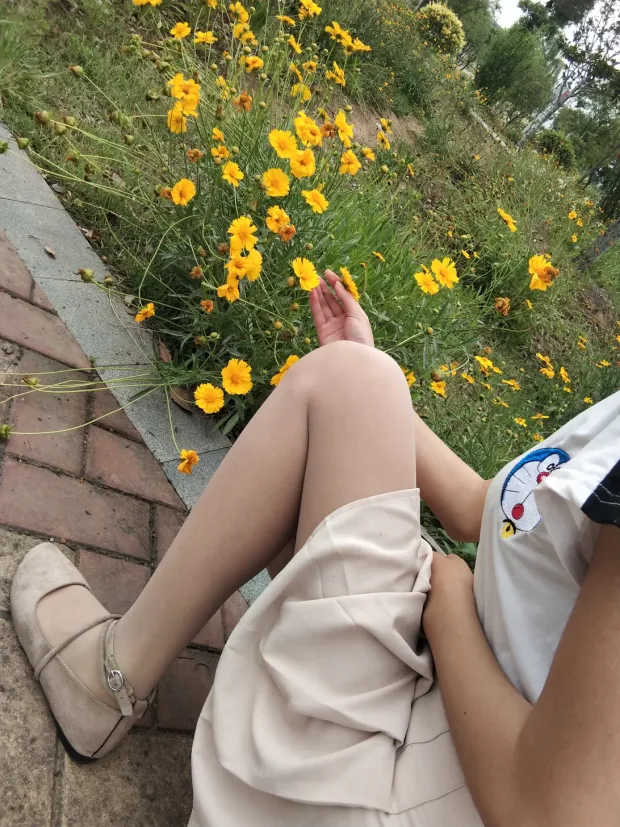 [街拍丝足] NO.016 肉丝绑带平底鞋[24P] 3
