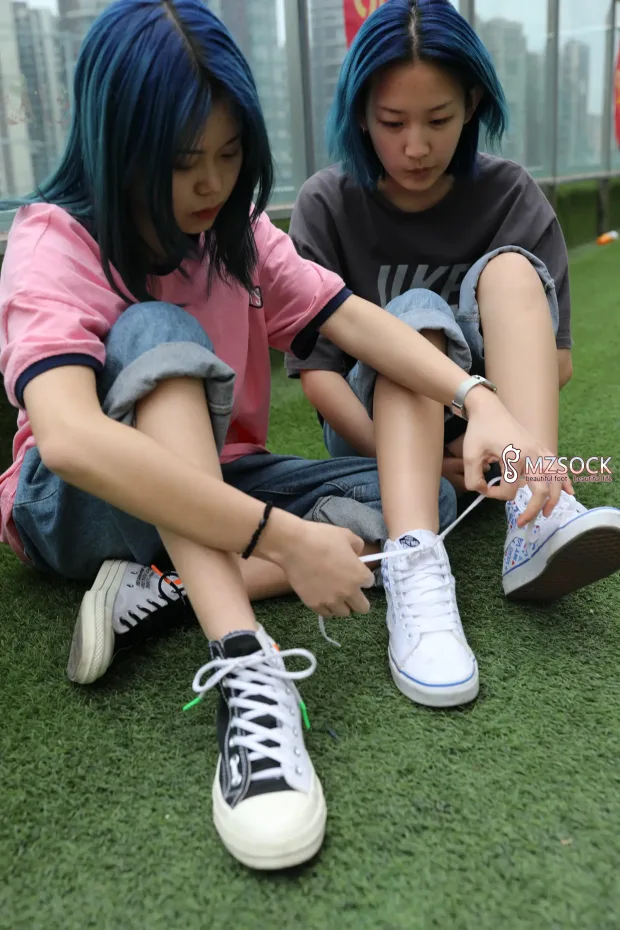 [MZSOCK]爱美足 NO.010 – 小珵&园子 1