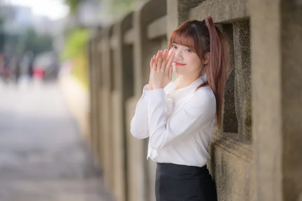 [街拍丝足] NO.237 OL黑丝制服高跟[296P] 8