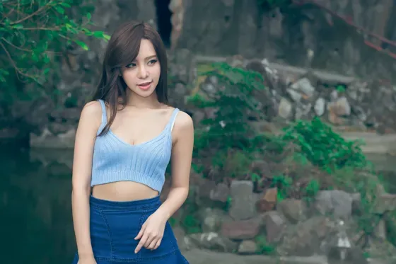 [街拍丝足] NO.080 妍熙 牛仔超短裙[40P] 6