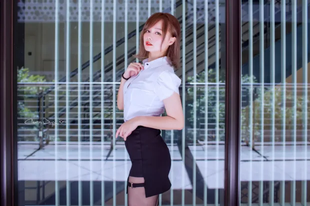 [街拍丝足] NO.167 乐儿 OL黑丝高跟美腿[39P] 8