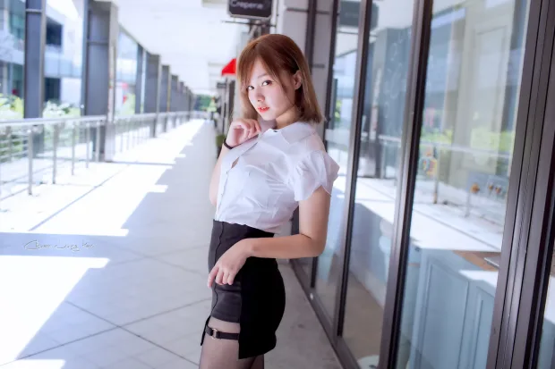 [街拍丝足] NO.167 乐儿 OL黑丝高跟美腿[39P] 7
