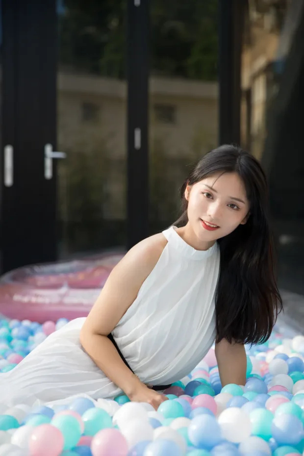 [艺图语] 2021.11.04 Vol.416 – 白色连衣裙 雨文[22P] 4