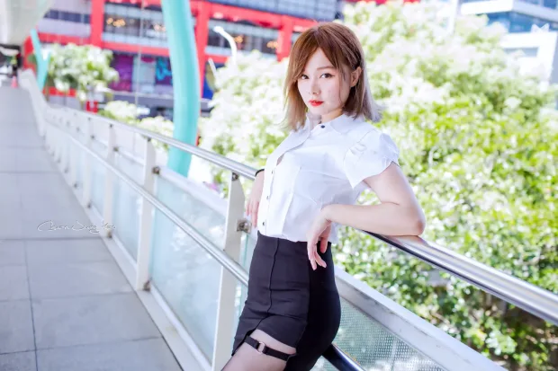 [街拍丝足] NO.167 乐儿 OL黑丝高跟美腿[39P] 4